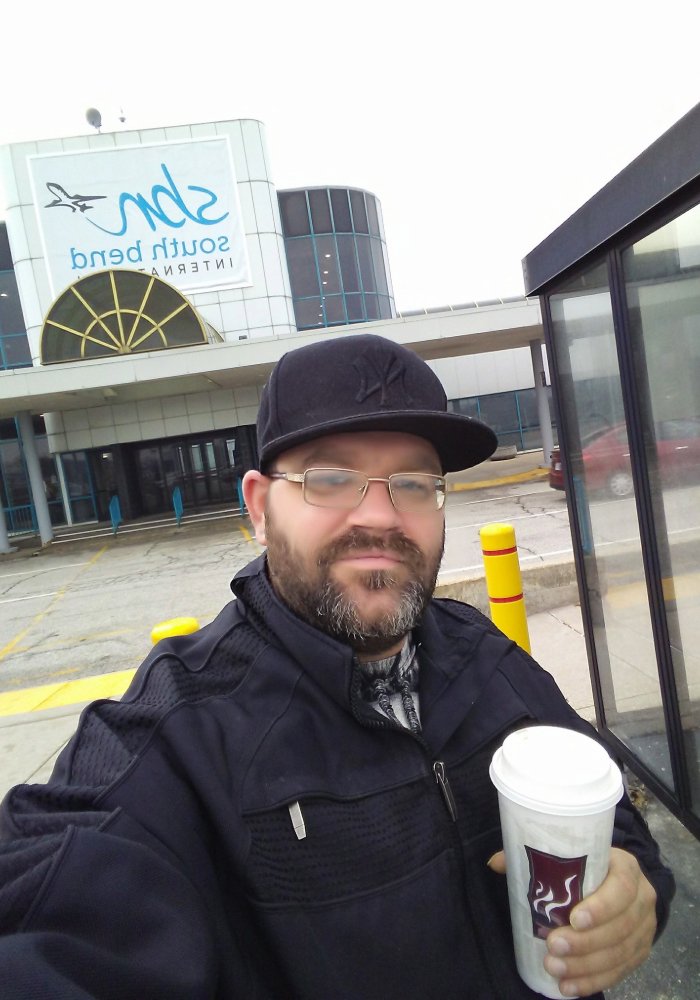 Robert Beadle at South Bend International Airport USA